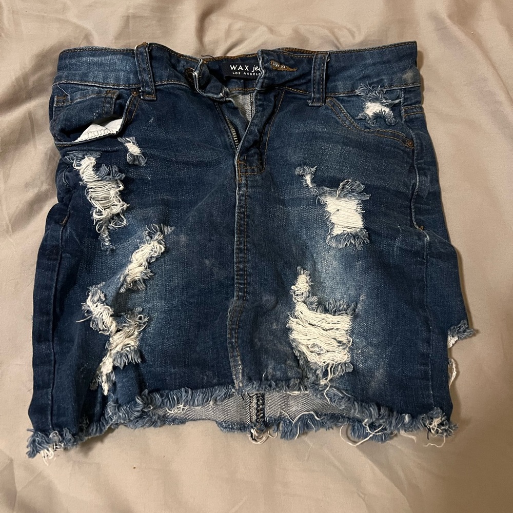 Jean skirt
